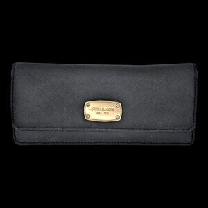 Michael Kors Jet Set Travel Flat Leather Wallet